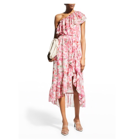 NWT MISA Rumi One Shoulder Dress - XS - Picture 8 of 10